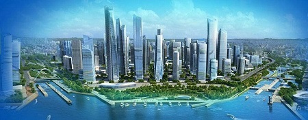 深圳前海集中供冷系統(tǒng)“白天供冷,夜間蓄冰” 深圳前海集中供冷系統(tǒng)“白天供冷,夜間蓄冰”